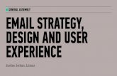 Email Strategy, Design and User Experience