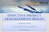Effective project management skills