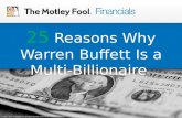 25 Reasons Why Warren Buffett Is a Multi-Billionaire