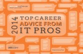 2014 Top Career Advice from IT pros