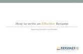 How to write a Cracker Resume/CV for your next Job Application!