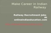 Make career in indian railway