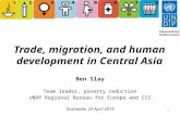 Trade, migration, and human development in Central Asia