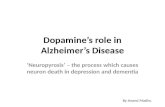 Dopamine's role in dementia