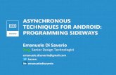 Programming Sideways: Asynchronous Techniques for Android