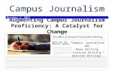 Campus Journalism 101: Augmenting Campus Journalism Proficiency-A Catalyst of Change