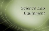 Lab equipment ordered