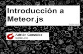 Introduccion meteor.js