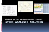Stock analysis presentation slide