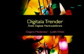 Digitala Trender - Årets Digitala Marknadsförare 2012