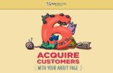 6 Tips to Acquire Customers with Your About Page