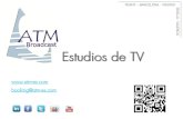 Presentación platós ATM Broadcast Español