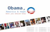 新聞英語 - Hope for Obama