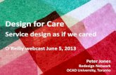 Design for Care O'Reilly webcast