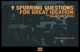 "아이디어를 자극하는 질문 9가지" - 아이디어가 고갈된 당신에게  (9 Spurring Questions For Great Ideation)