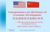 Entrepreneurs are future of economic development -shenyang#2