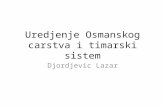 L190 - Istorija - Uređenje Osmanskog carstva i timarski rad - Lazar Đorđević - Velimir Stojanović