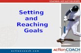 Setting And Reaching Goals