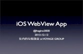 iOS WebView App