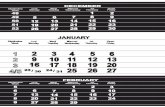 Calendar Triptic 2012