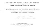 Srimad Bhagavad Gita by Swami Paramananda [English]