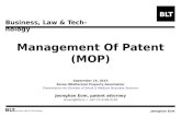 [BLT] Management of Patent - How to reinforce your company's IP capacity