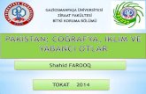 Pakistan Climate and Geography in Turkish