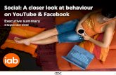 You tube and facebook final presentation october 2010