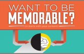 Want to be Memorable... it starts with CONTENT