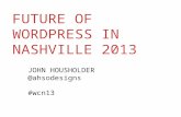 Future of WordPress in Nashville 2013
