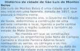 História de São Luis de Montes Belos - GOIÁS
