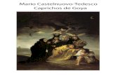 Castelnuovo-Tedesco Caprichos de Goya