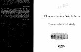 Veblen Thorstein-teorie Zahalcive Tridy