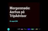 Aarhus på TripAdvisor - afslutningsseminar