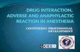 Arif Marsaban Drug Interaction, Adverse and Anaphylactic Reaction