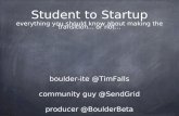 Startup CU - Student to Startup