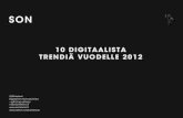 Digitaaliset trendit 2012 - SON Helsinki