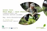 Green Care - neue Wege neue Chancen