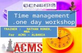 1 Day   Crash Course  Time Management Workshop Final Version