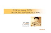 10 Things Every CEO Needs To Know About The Internet