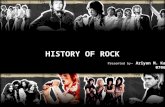 HISTORY OF ROCK
