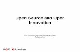 Open source software and open innovation