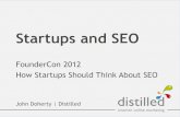 SEO for Startup Founders - Foundercon - Slideshare Edition