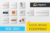 Social Brand Footprint - grudzień 2013