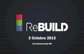 Rebuild 2013 - La vision de l'Enterprise Sociale par Microsoft