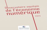 Observatoire Aquitain de l'économie numérique 2014