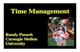 [兰迪·波许演讲 时间管理].Randy.pausch.time.management.slides