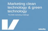 Clean Tech & Green Tech Marketing