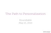 The Path to Personalization
