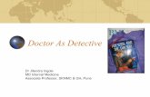 Doctor as detective